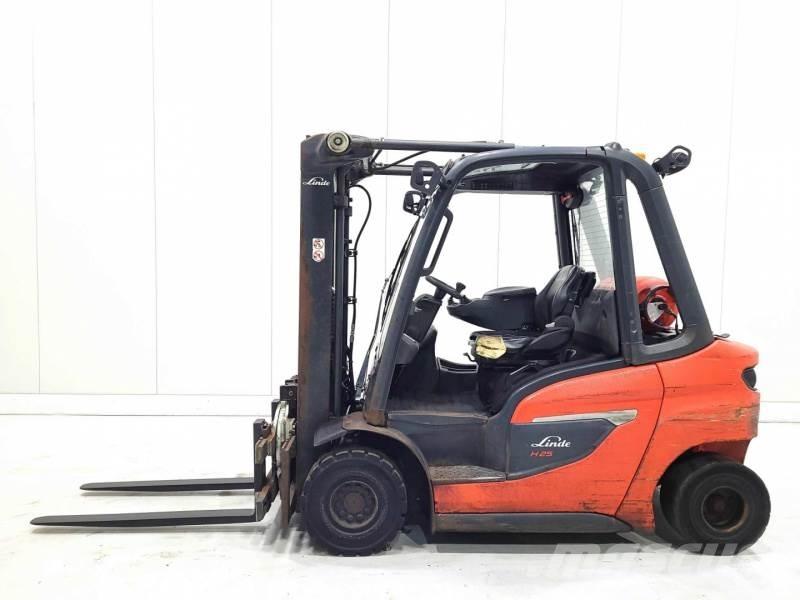 Linde H25T-01 LPG'li forkliftler