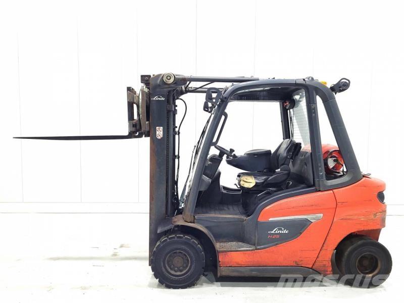 Linde H25T-01 LPG'li forkliftler
