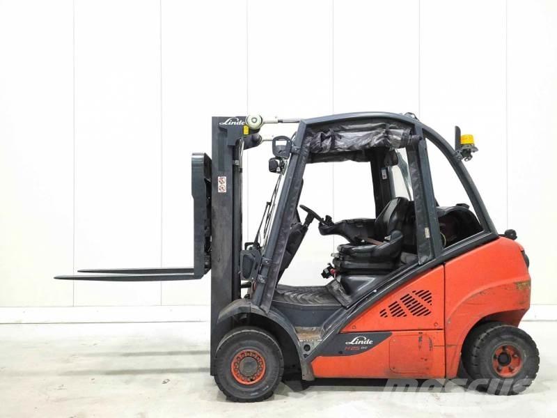 Linde H25T-02 LPG'li forkliftler