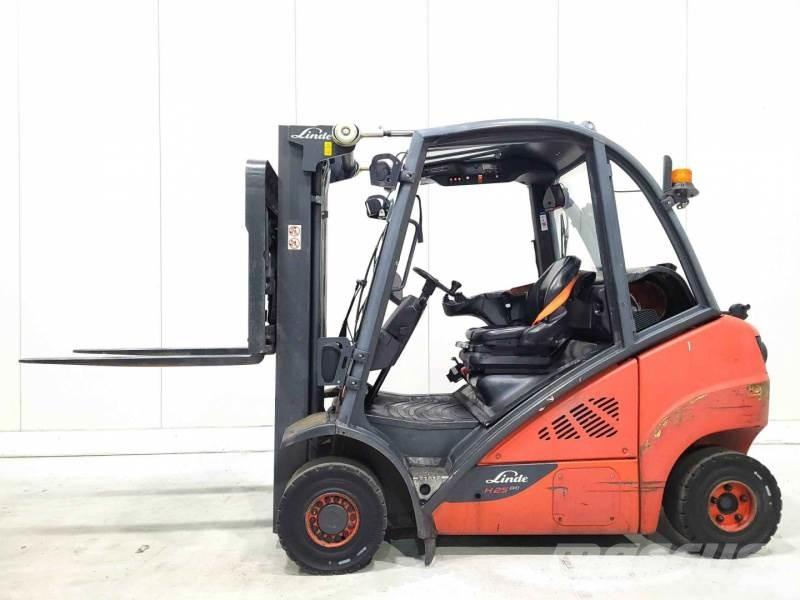 Linde H25T-02 LPG'li forkliftler