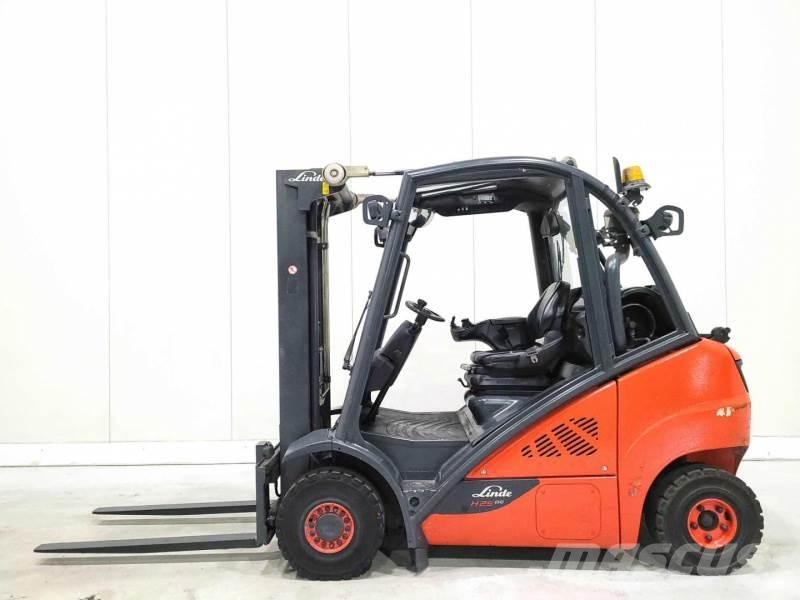 Linde H25T-02 LPG'li forkliftler