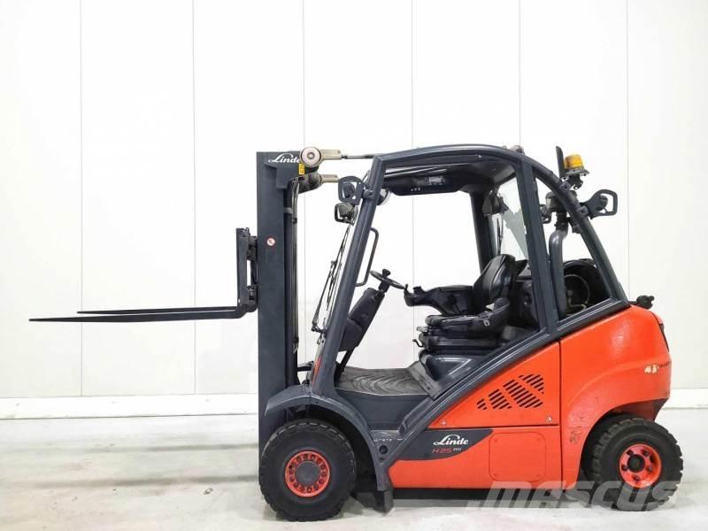 Linde H25T-02 LPG'li forkliftler