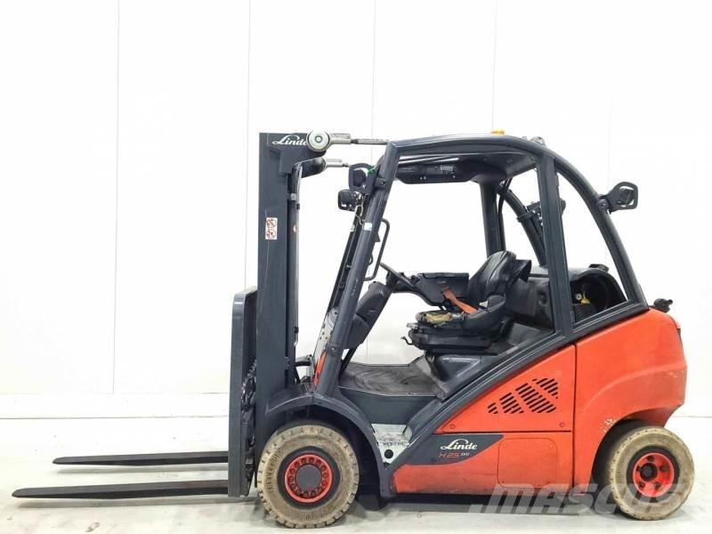 Linde H25T-02 LPG'li forkliftler
