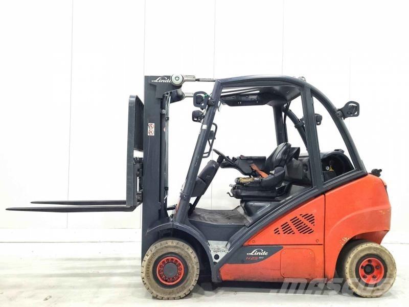Linde H25T-02 LPG'li forkliftler