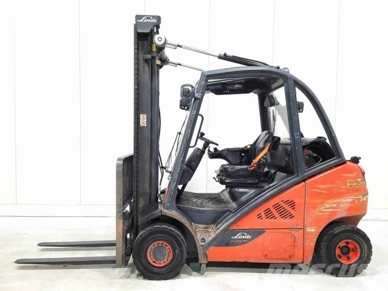 Linde H25T-02 LPG'li forkliftler