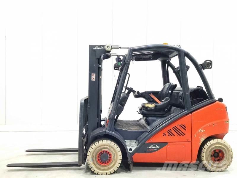 Linde H25T-02 LPG'li forkliftler