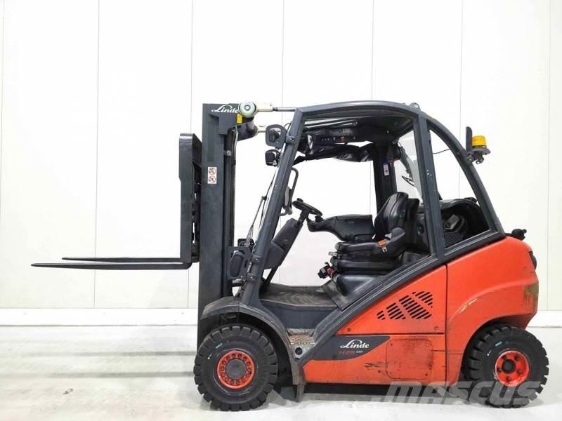 Linde H25T-02 LPG'li forkliftler