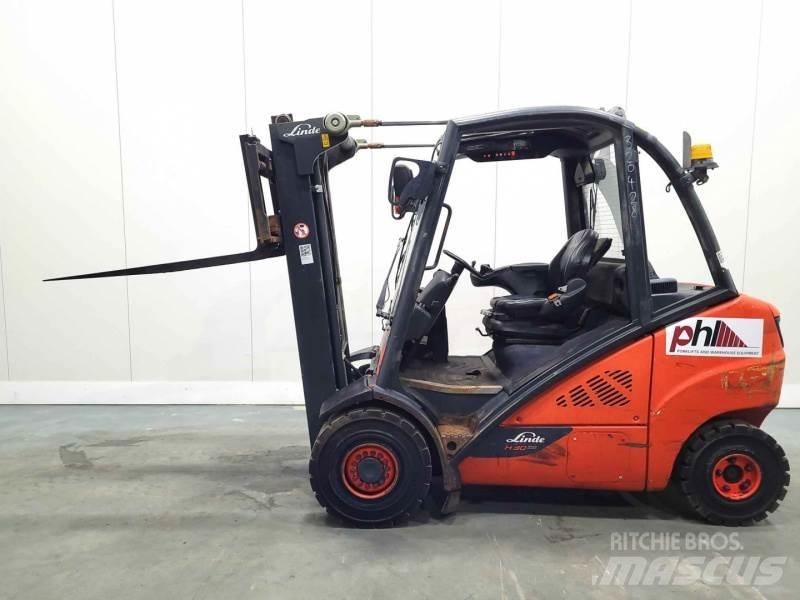 Linde H30D-02 393 Dizel forkliftler