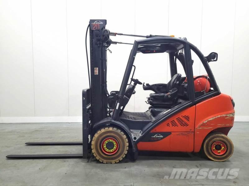 Linde H30T-02 393 LPG'li forkliftler