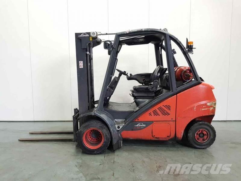 Linde H30T-02 TWIN WHEEL LPG'li forkliftler