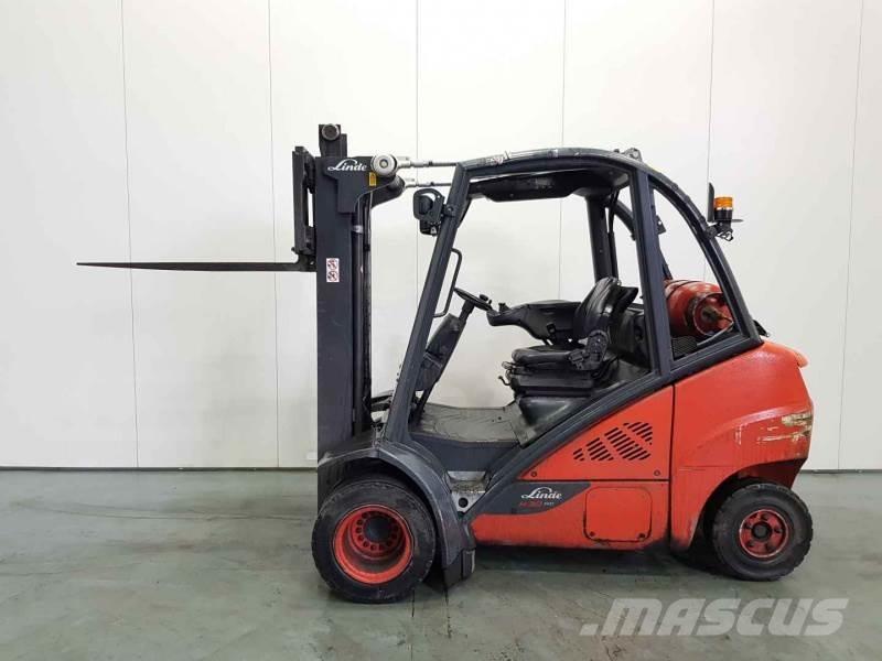 Linde H30T-02 TWIN WHEEL LPG'li forkliftler