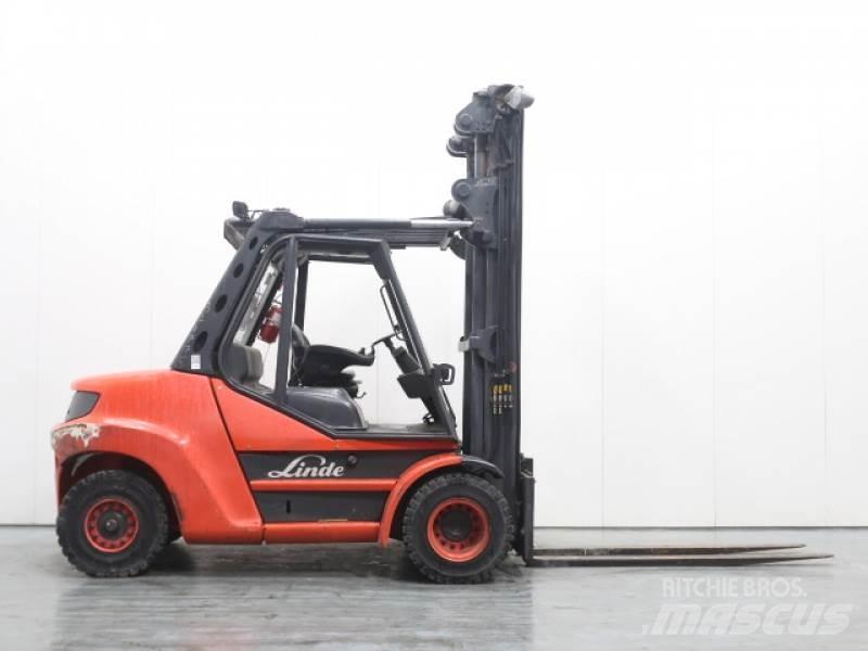 Linde H80D-02/900 396 Dizel forkliftler