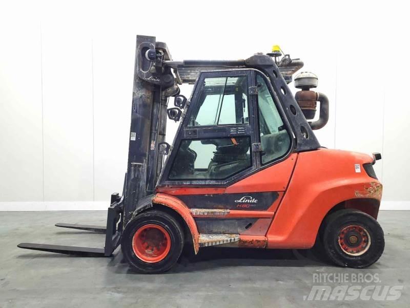 Linde H80D-03/900 396 Dizel forkliftler