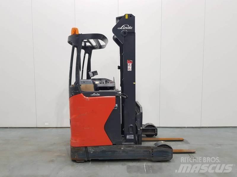 Linde R14 Reach truck - depo içi istif araçları