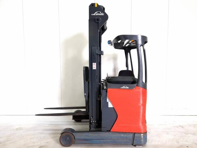 Linde R14-01 Reach truck - depo içi istif araçları