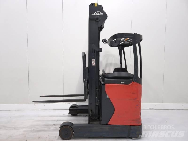 Linde R14-01 Reach truck - depo içi istif araçları