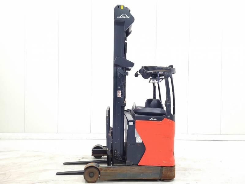 Linde R14-01 Reach truck - depo içi istif araçları