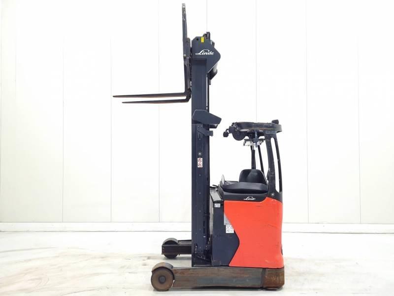 Linde R14-01 Reach truck - depo içi istif araçları