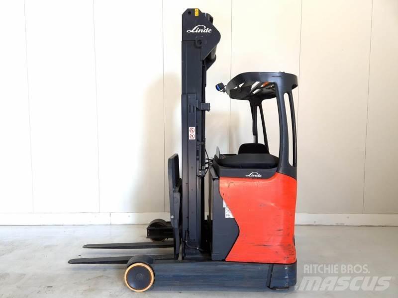 Linde R14-01 Reach truck - depo içi istif araçları