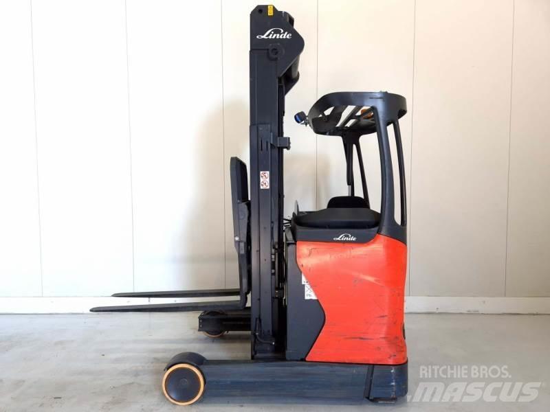 Linde R14-01 Reach truck - depo içi istif araçları