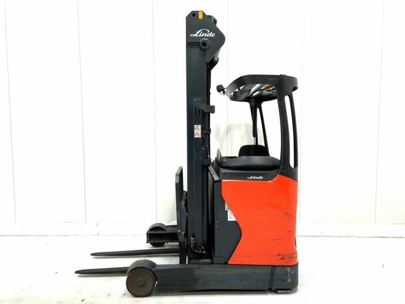 Linde R14-01 Reach truck - depo içi istif araçları