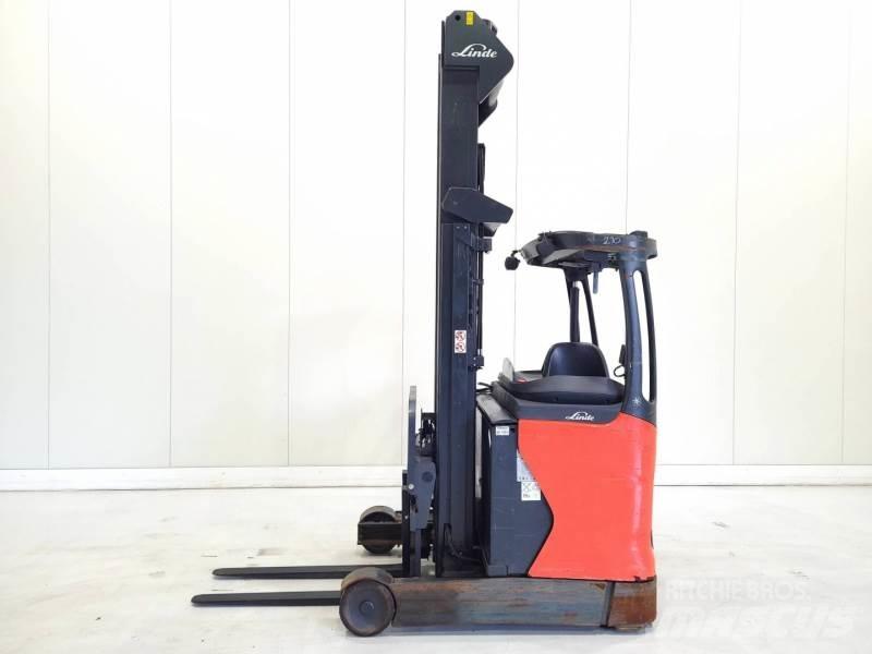 Linde R14-01 Reach truck - depo içi istif araçları