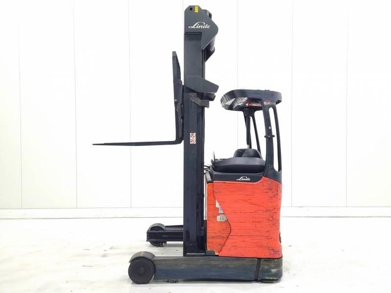Linde R14-01 Reach truck - depo içi istif araçları