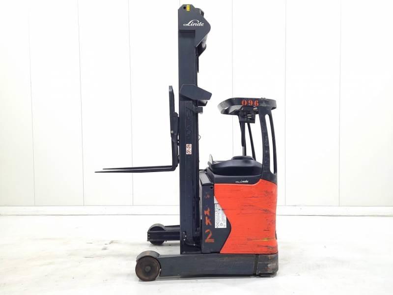 Linde R14-01 Reach truck - depo içi istif araçları