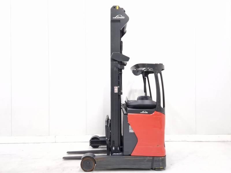 Linde R14-01 Reach truck - depo içi istif araçları