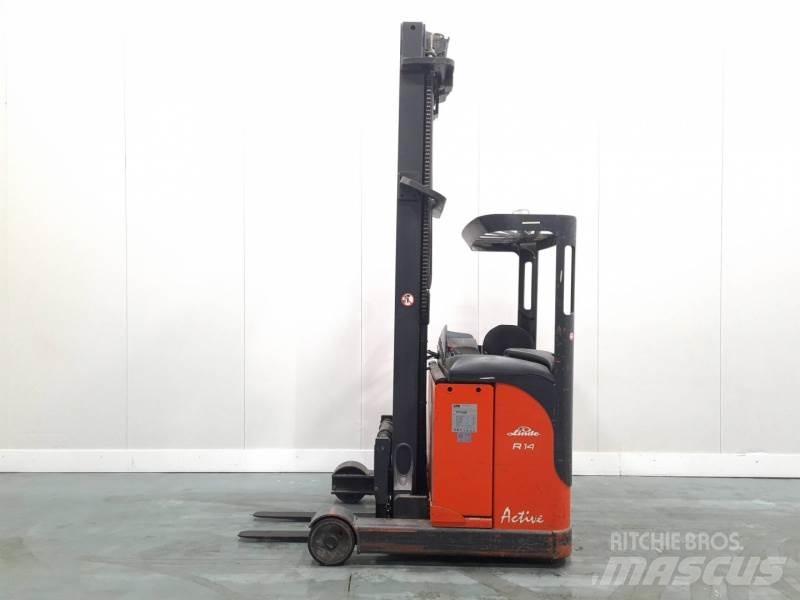 Linde R14 115 Reach truck - depo içi istif araçları