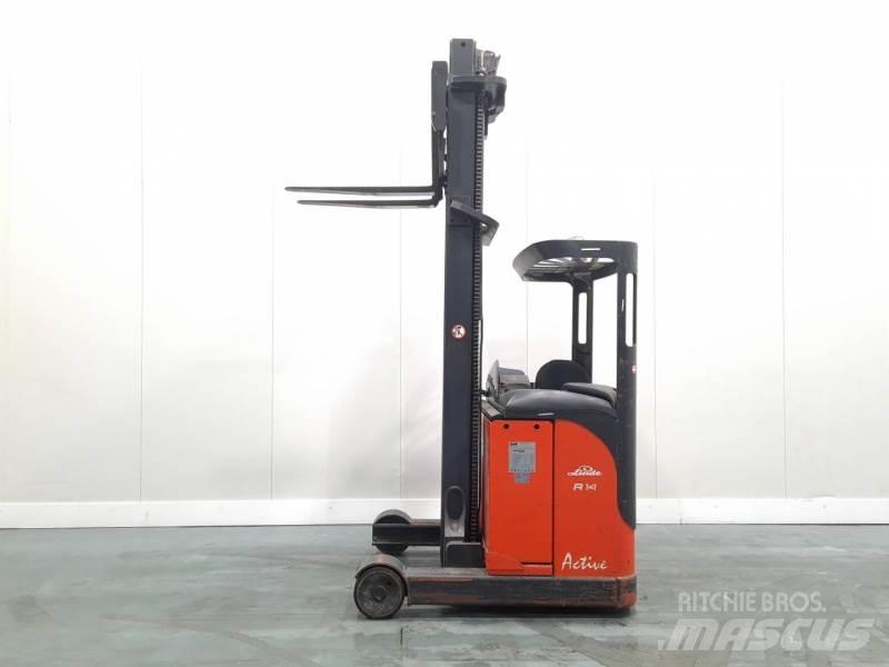 Linde R14 115 Reach truck - depo içi istif araçları