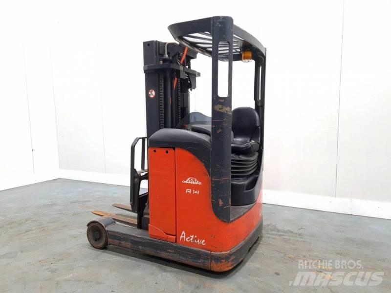 Linde R14 115 Reach truck - depo içi istif araçları