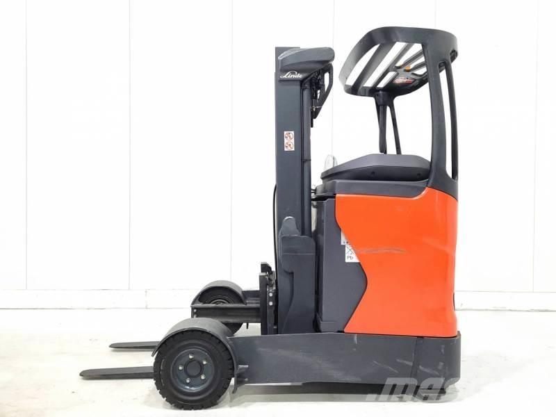 Linde R14G-01 Reach truck - depo içi istif araçları