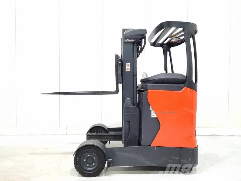 Linde R14G-01 Reach truck - depo içi istif araçları