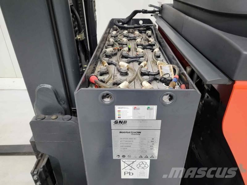 Linde R14G-01 Reach truck - depo içi istif araçları