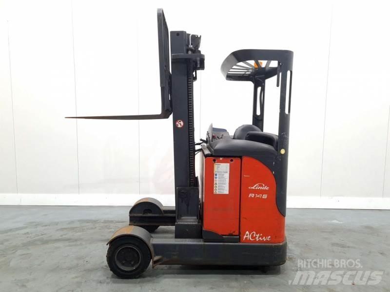 Linde R14G-12 115 Reach truck - depo içi istif araçları