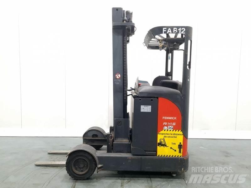 Linde R14G-12 115 PRYOBAN Reach truck - depo içi istif araçları