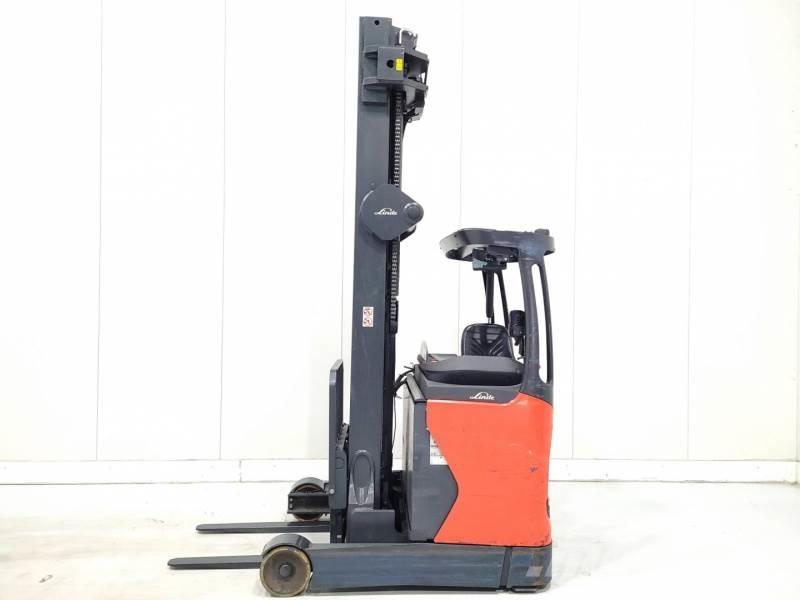Linde R14HD-01 Reach truck - depo içi istif araçları