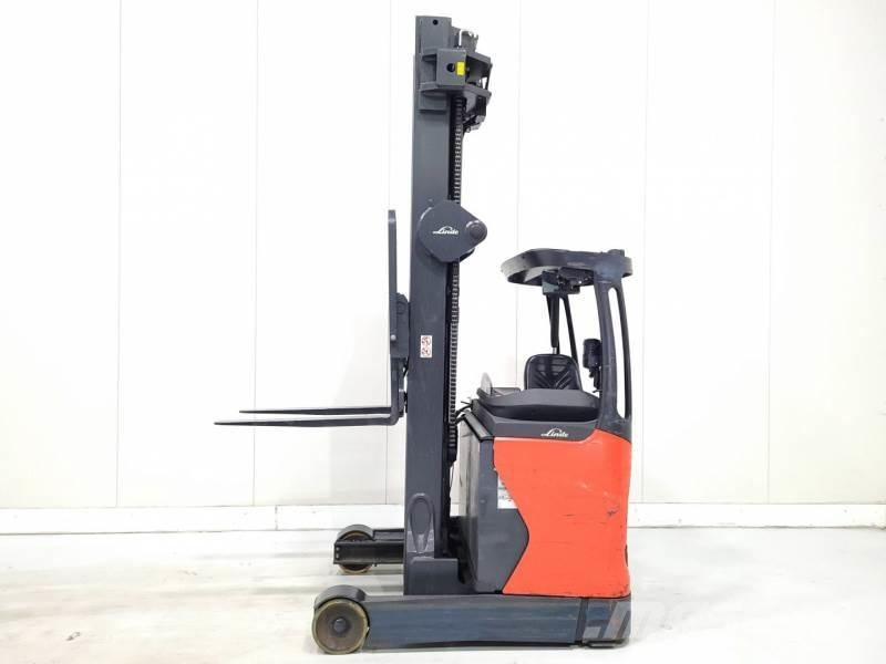 Linde R14HD-01 Reach truck - depo içi istif araçları