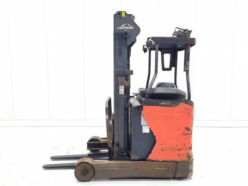 Linde R14N-01 Reach truck - depo içi istif araçları