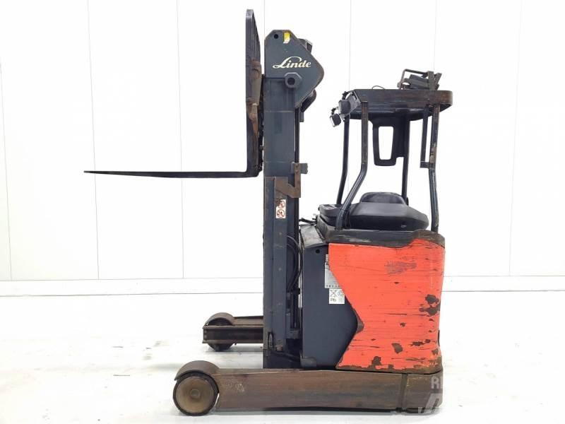 Linde R14N-01 Reach truck - depo içi istif araçları