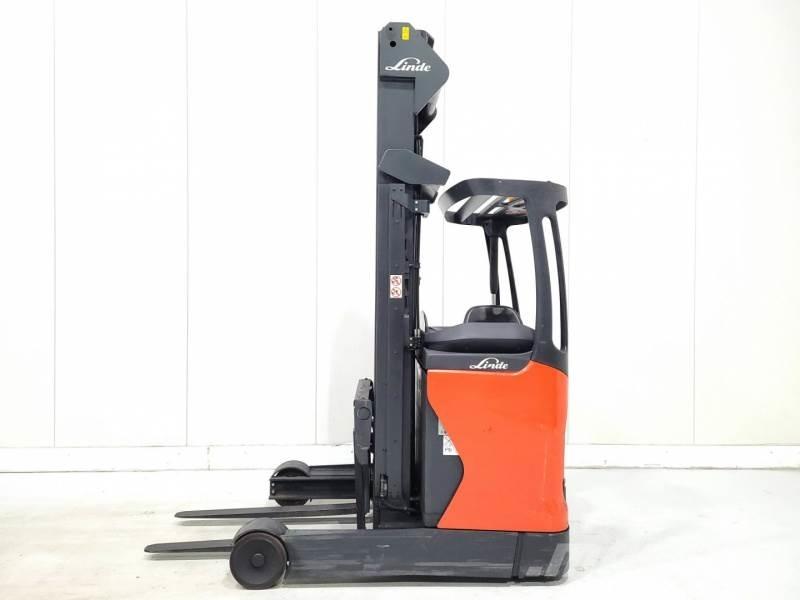 Linde R16-01 Reach truck - depo içi istif araçları