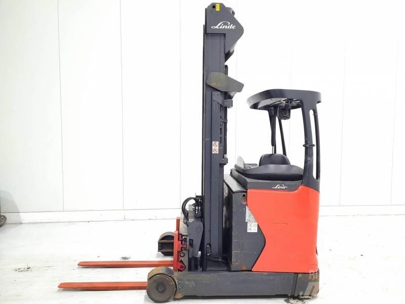 Linde R16-01 Reach truck - depo içi istif araçları