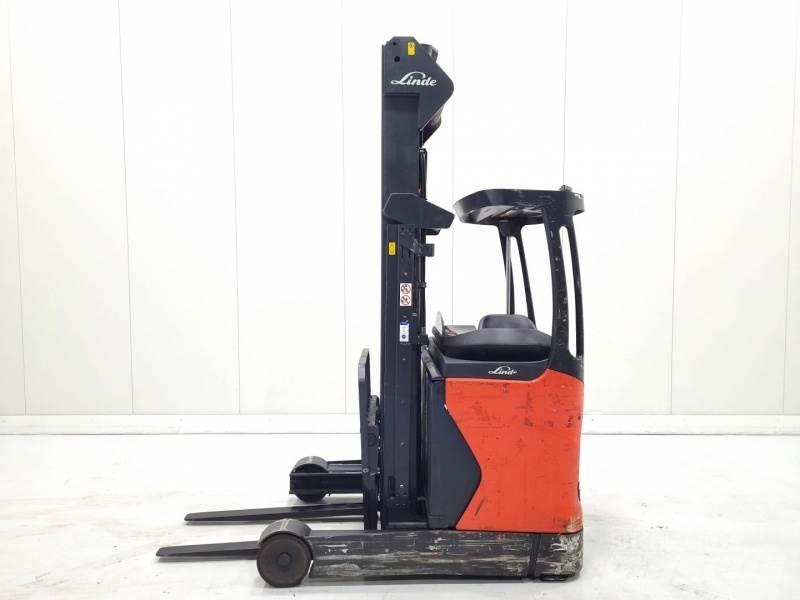 Linde R16-01 1120 Reach truck - depo içi istif araçları