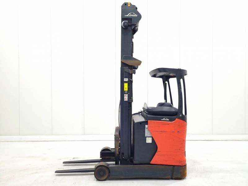 Linde R16N-01 Reach truck - depo içi istif araçları