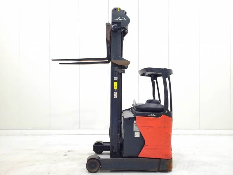 Linde R16N-01 Reach truck - depo içi istif araçları