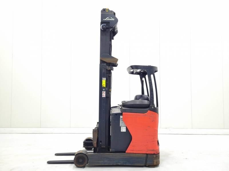 Linde R16N-01 Reach truck - depo içi istif araçları
