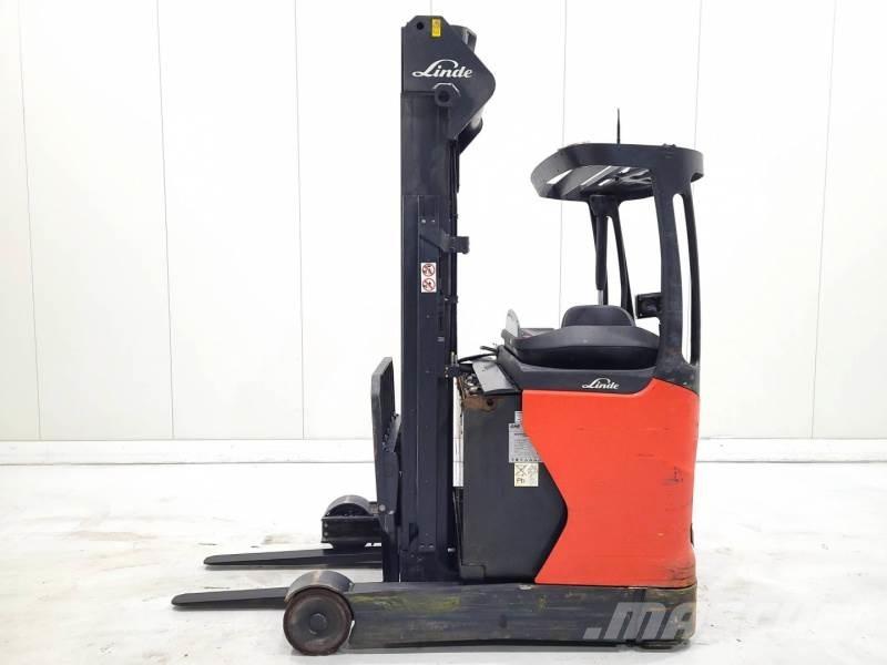 Linde R16N-01 Reach truck - depo içi istif araçları