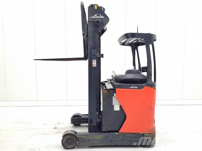 Linde R16N-01 Reach truck - depo içi istif araçları