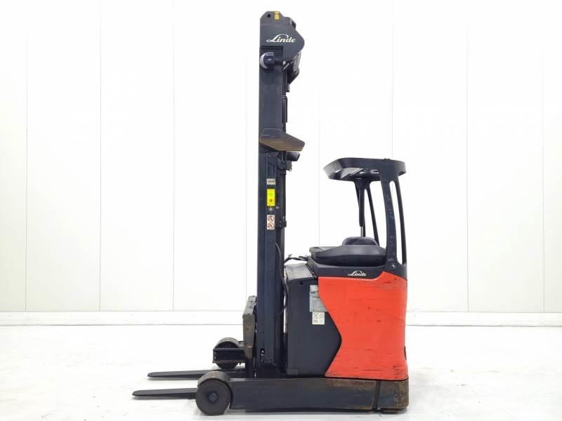 Linde R16N-01 Reach truck - depo içi istif araçları